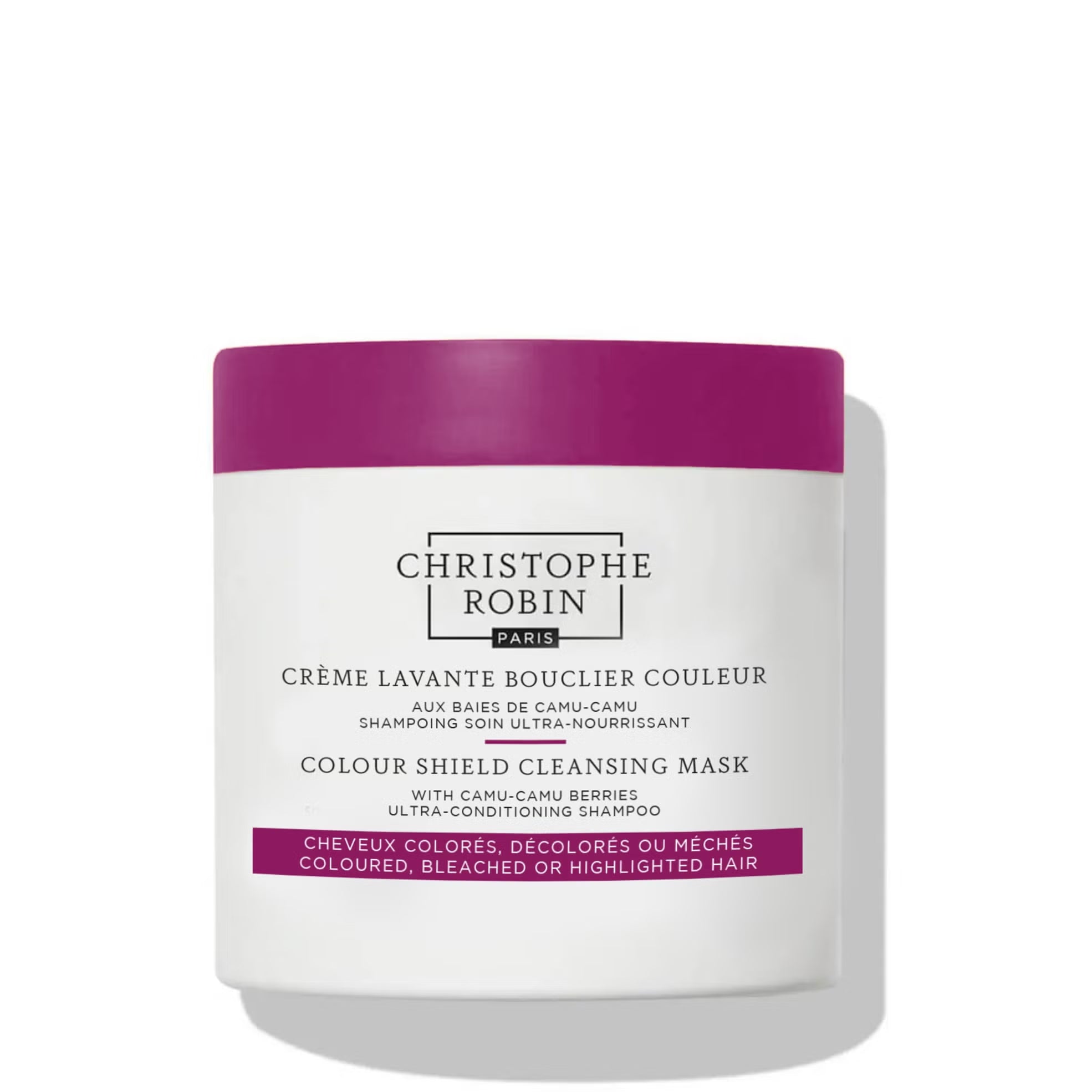 Colour Shield Cleansing Mask with Camu-Camu Berries | Christophe Robin | 250ml