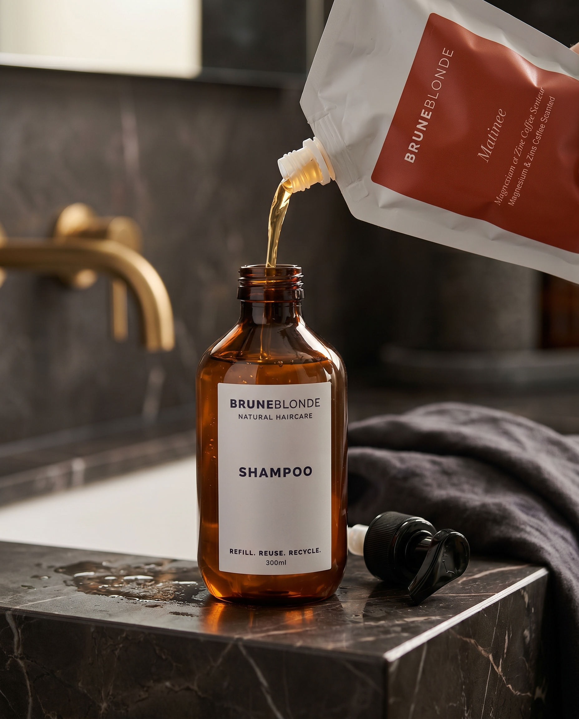 Bruneblonde Refillable Bottle Shampoo