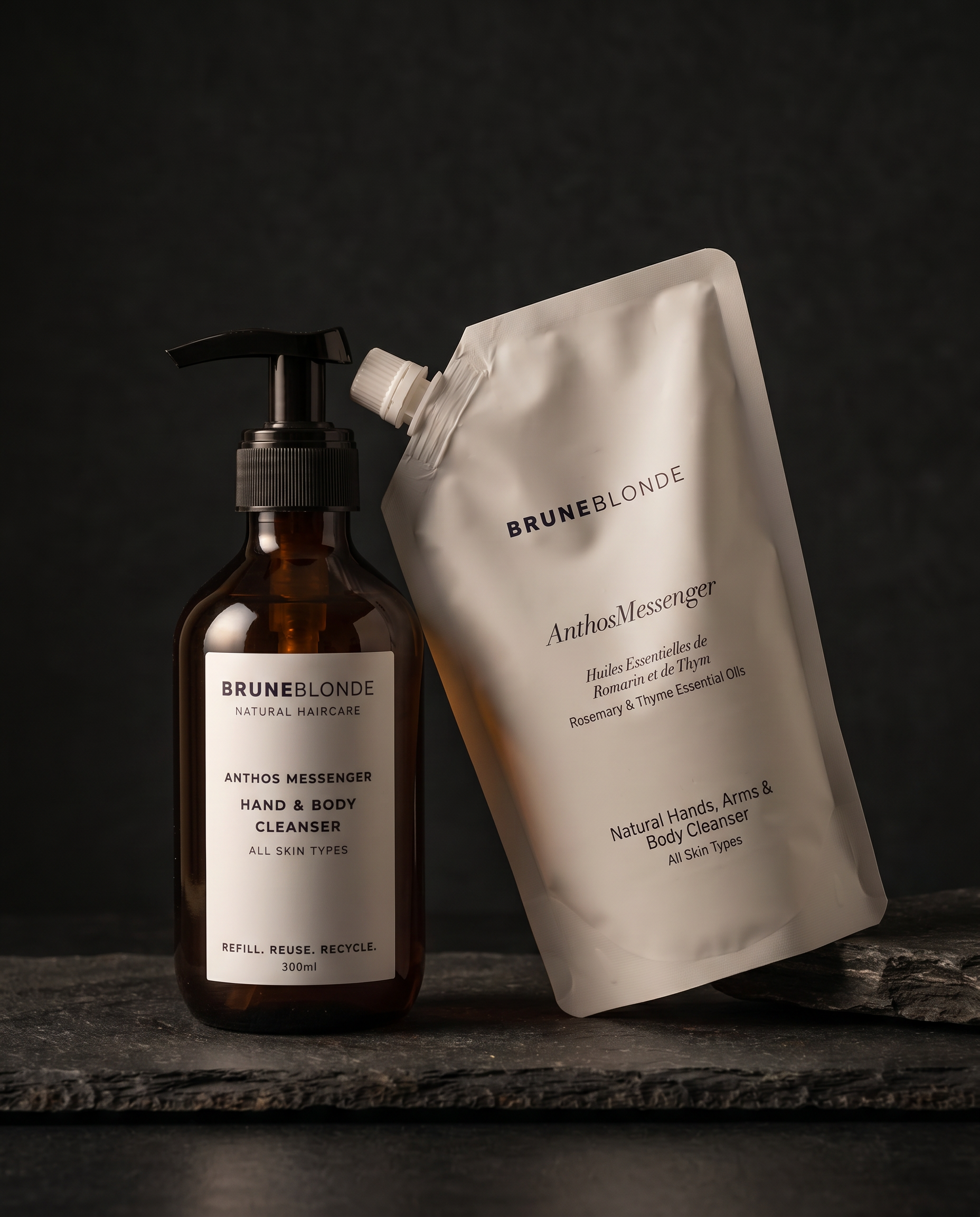 Bruneblonde Refillable Bottle Hand & Body Wash