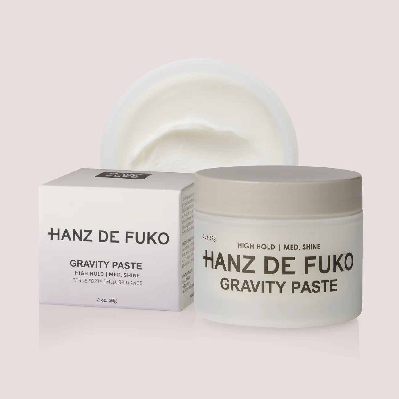 Gravity Paste: Hair Styler, High Hold, Medium Shine | Hanz De Fuko| 60ml