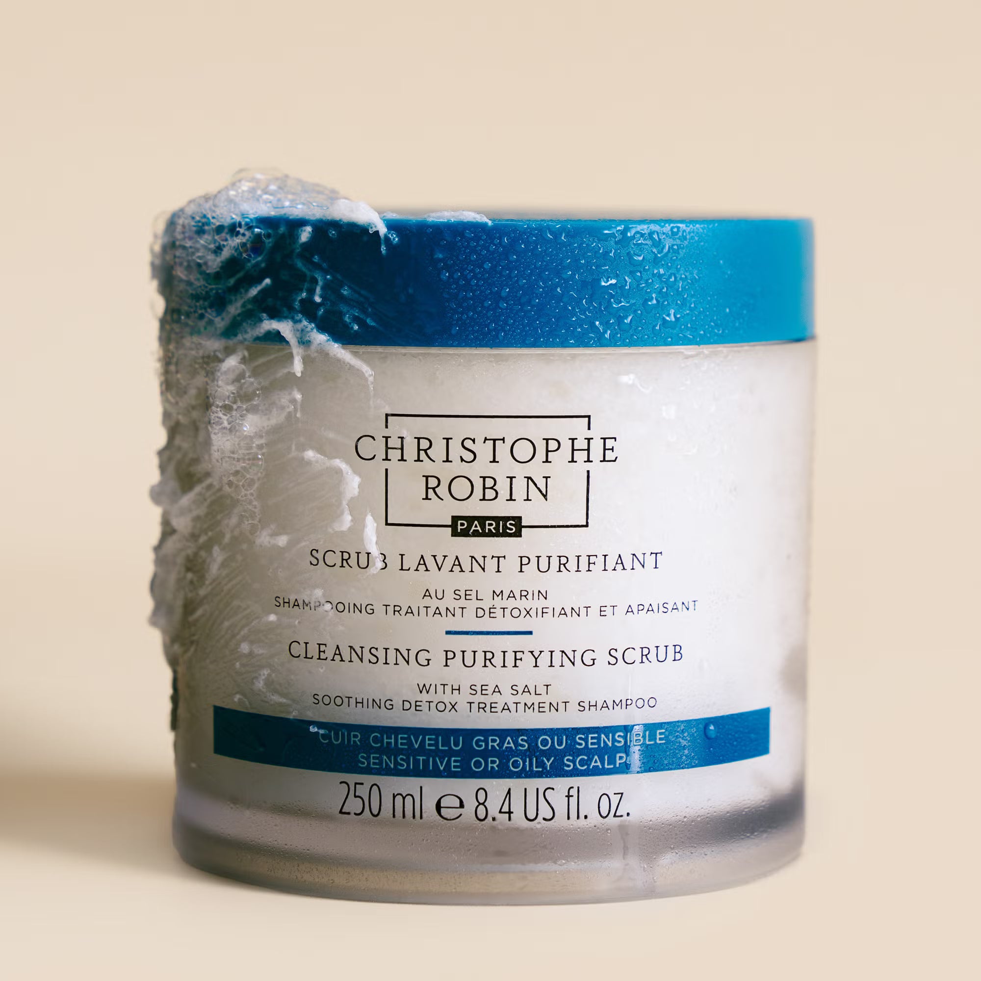 Cleansing Purifying Scrub with Sea Salt | Christophe Robin | 250ml