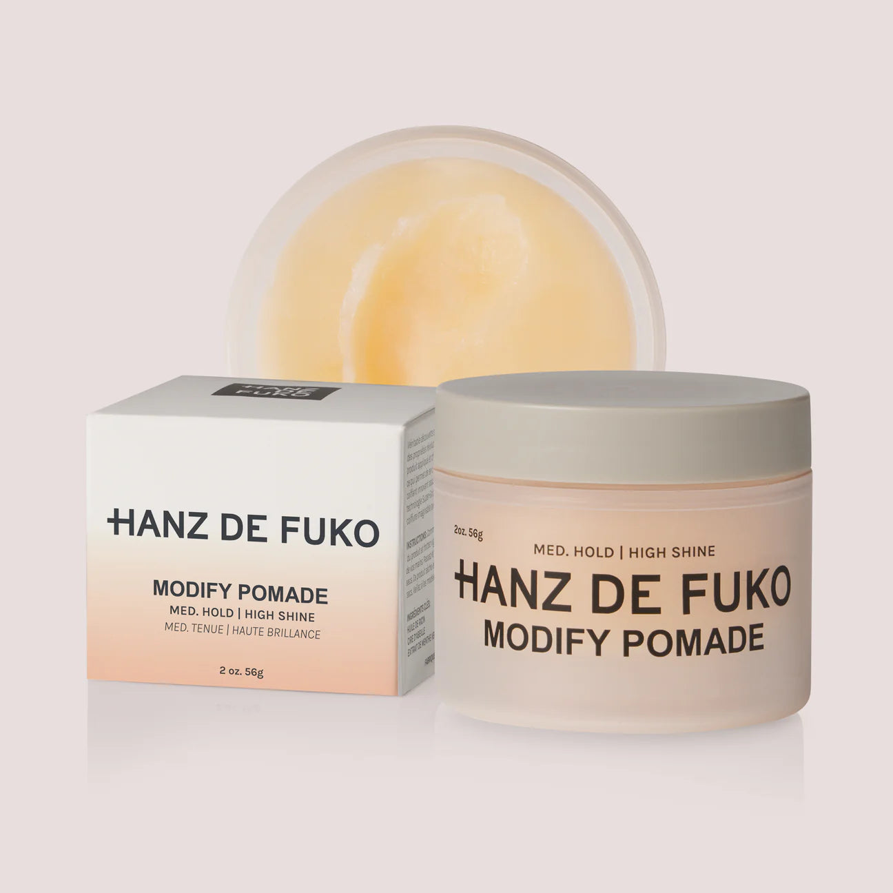 Modify Pomade: Hair Styler, Medium Hold, High Shine | Hanz De Fuko | 60ml