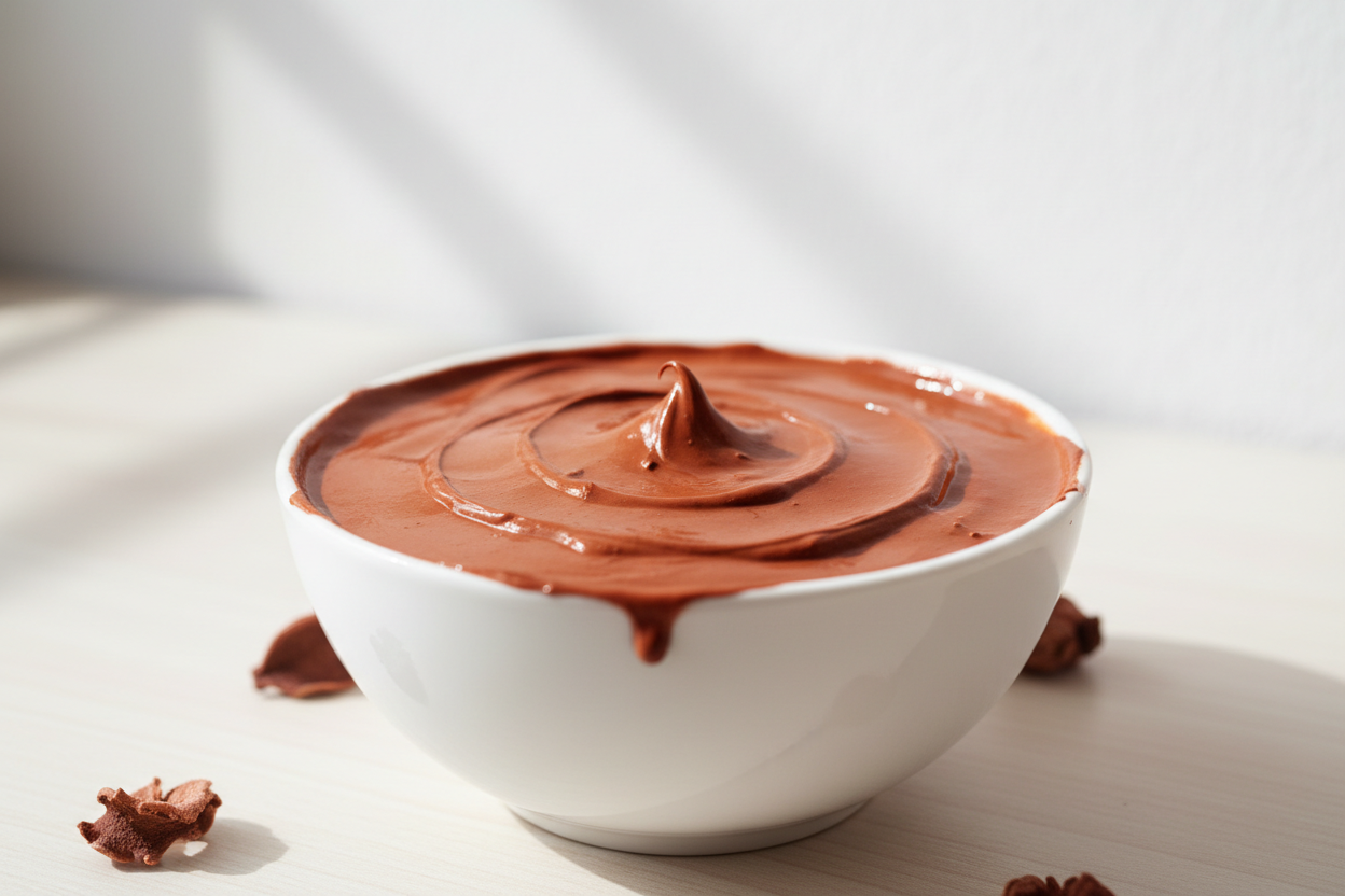 red earth colour clay mask treatment bowl
