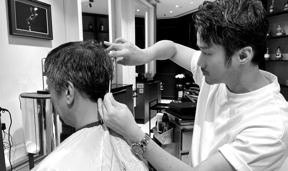 Rayne Yip: Haircutting & Flawless Blow-Dry, Bruneblonde
