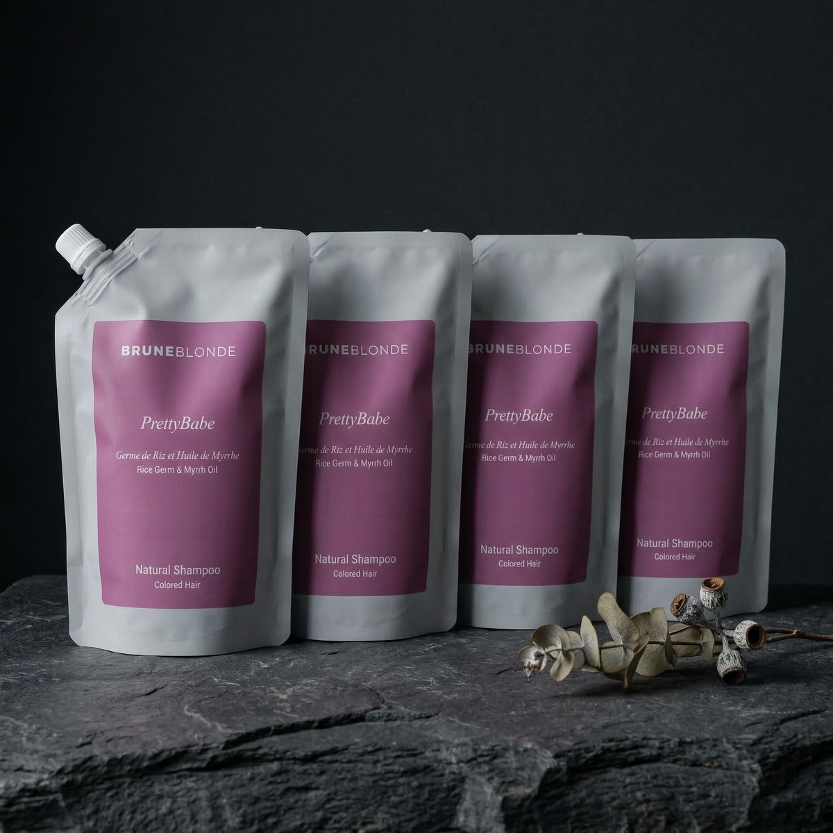 BRUNEBLONDE Natural Haircare Refill Sets