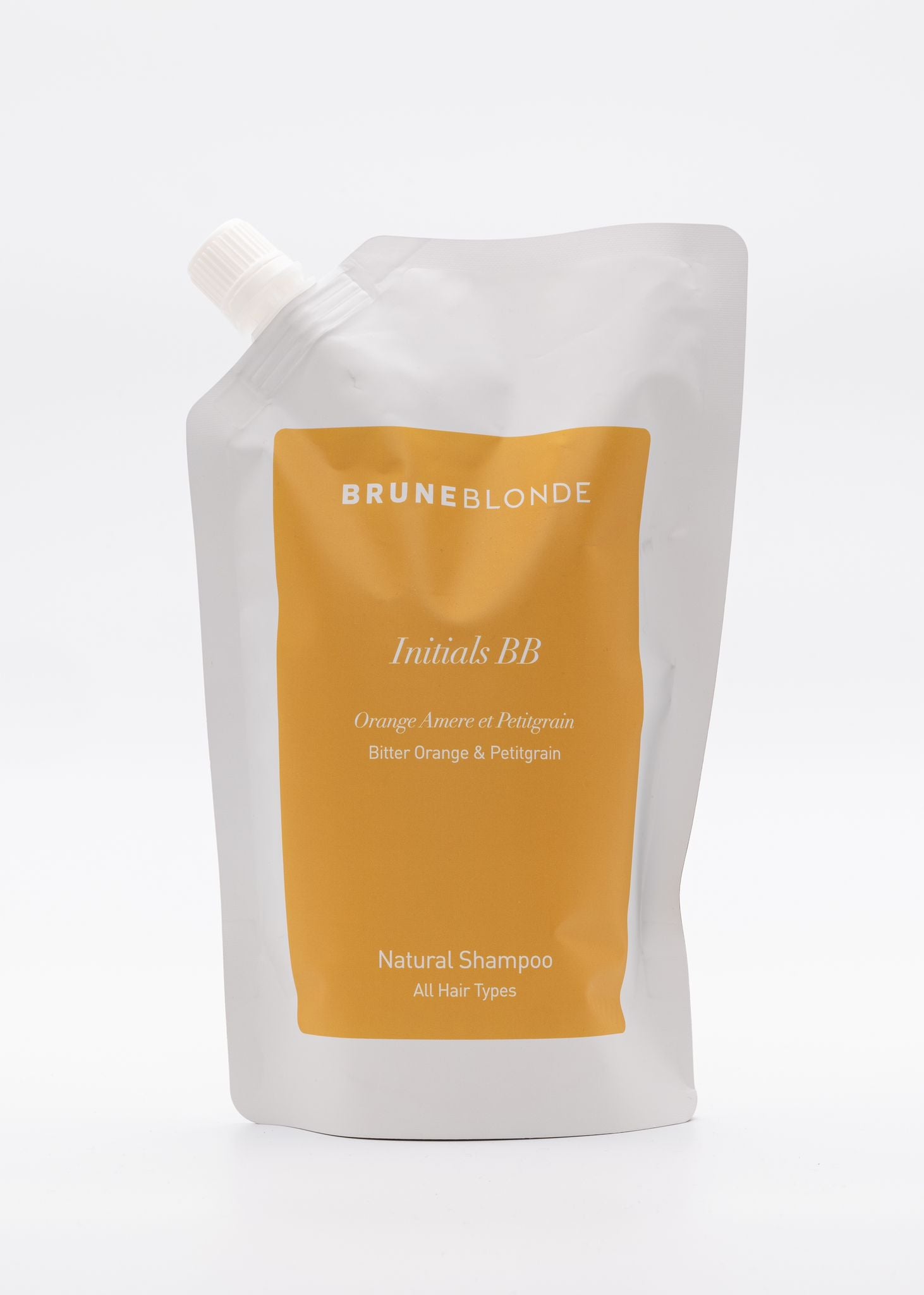 Initials BB Bitter Orange & Petitgrain Shampoo | Bruneblonde Natural Haircare | 500ml