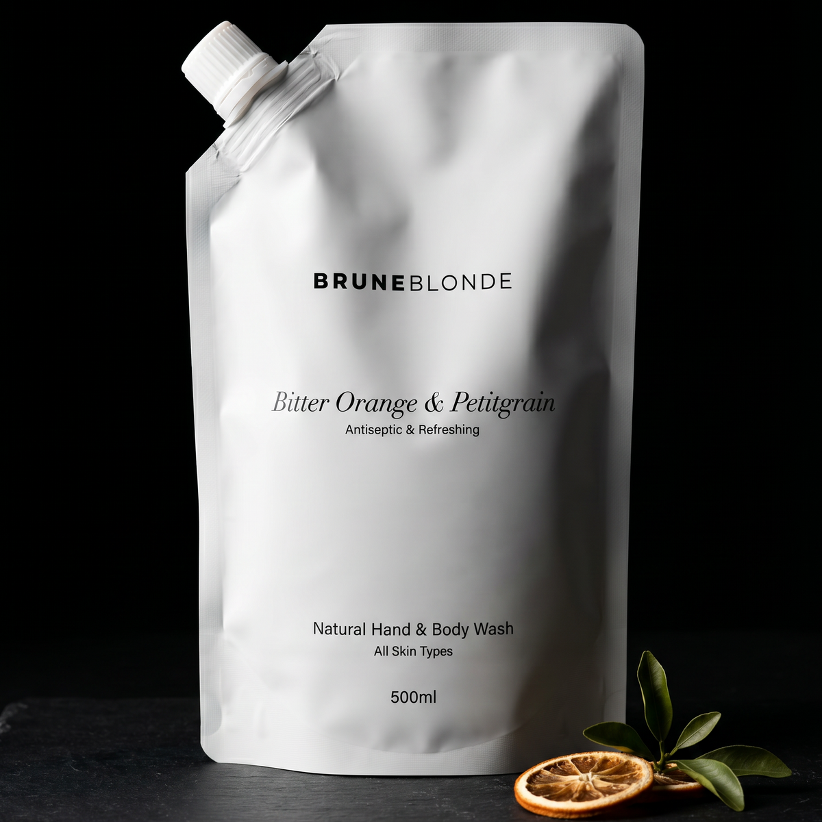 Bitter Orange &amp; Petitgrain Hand and Body Wash | Bruneblonde Natural Haircare | 500ml