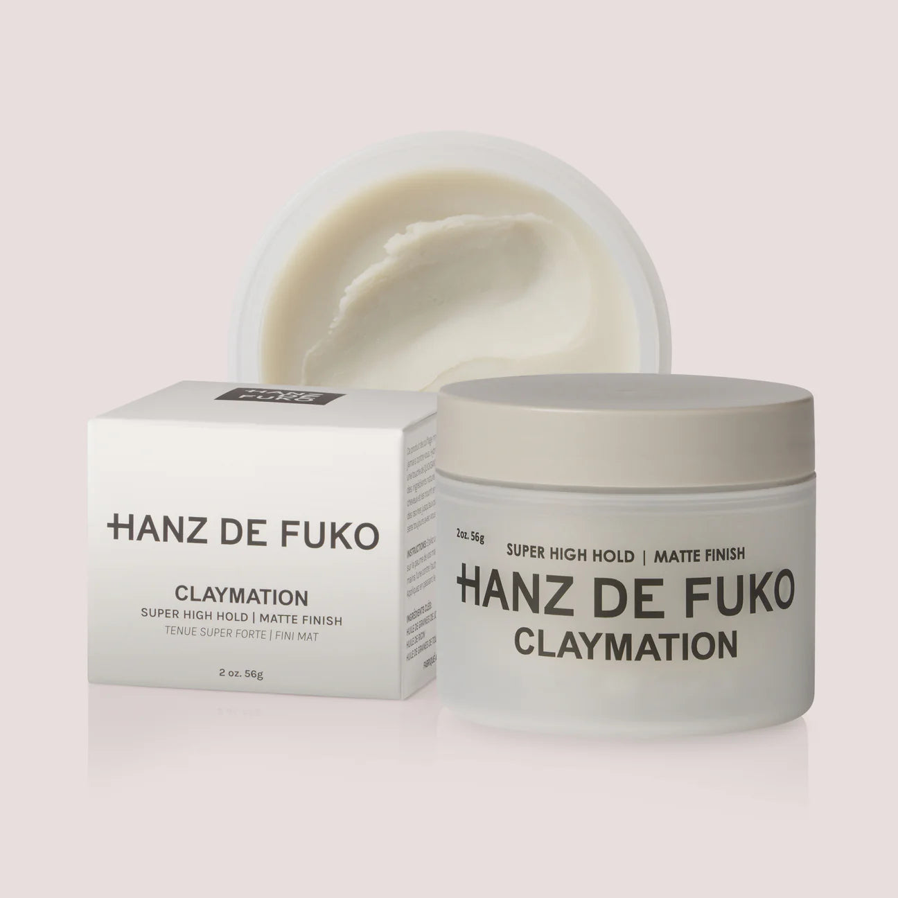 Claymation: Hair Styler, High Hold, Matte Finish | Hanz De Fuko | 60ml
