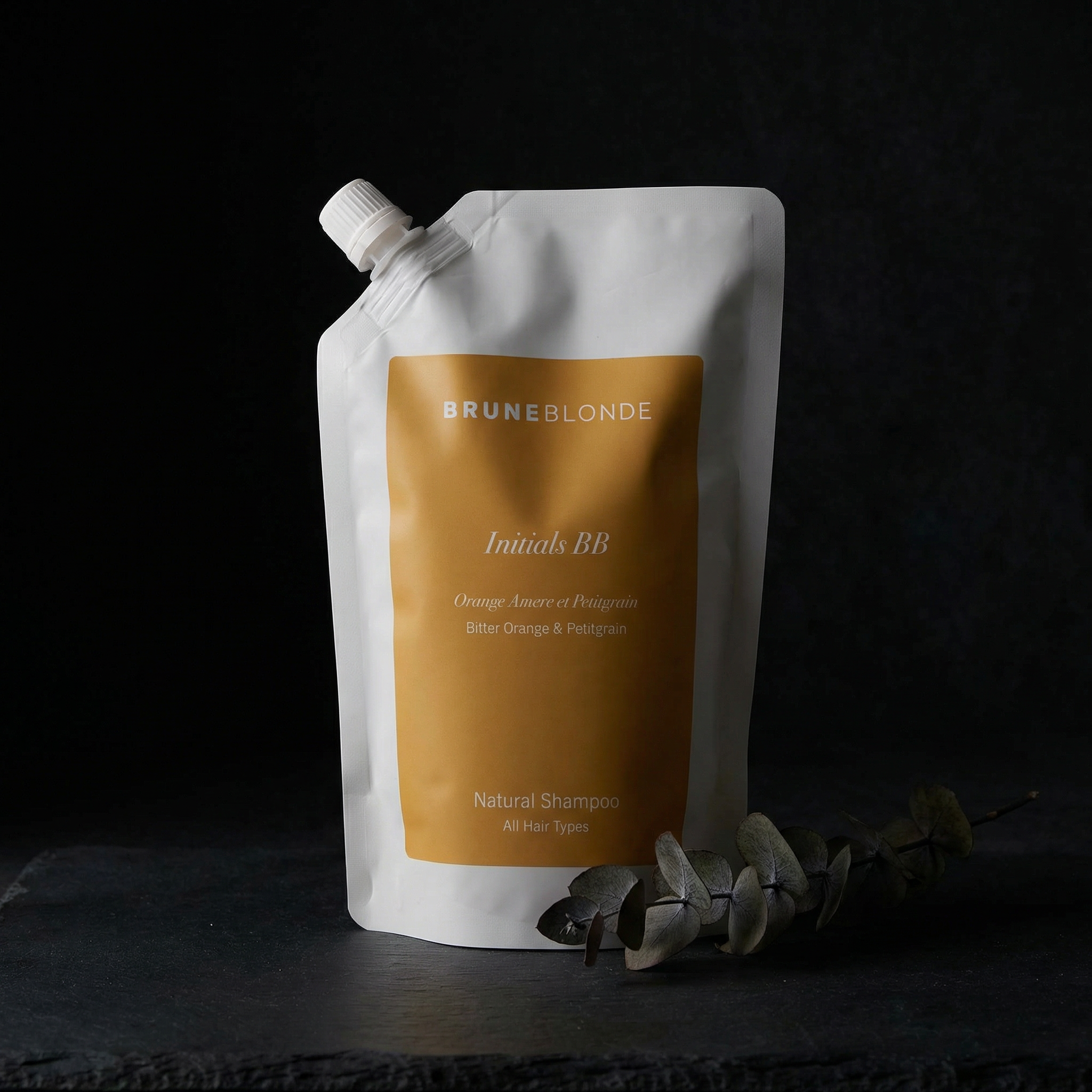 Initials BB Bitter Orange & Petitgrain Shampoo | Bruneblonde Natural Haircare | 500ml