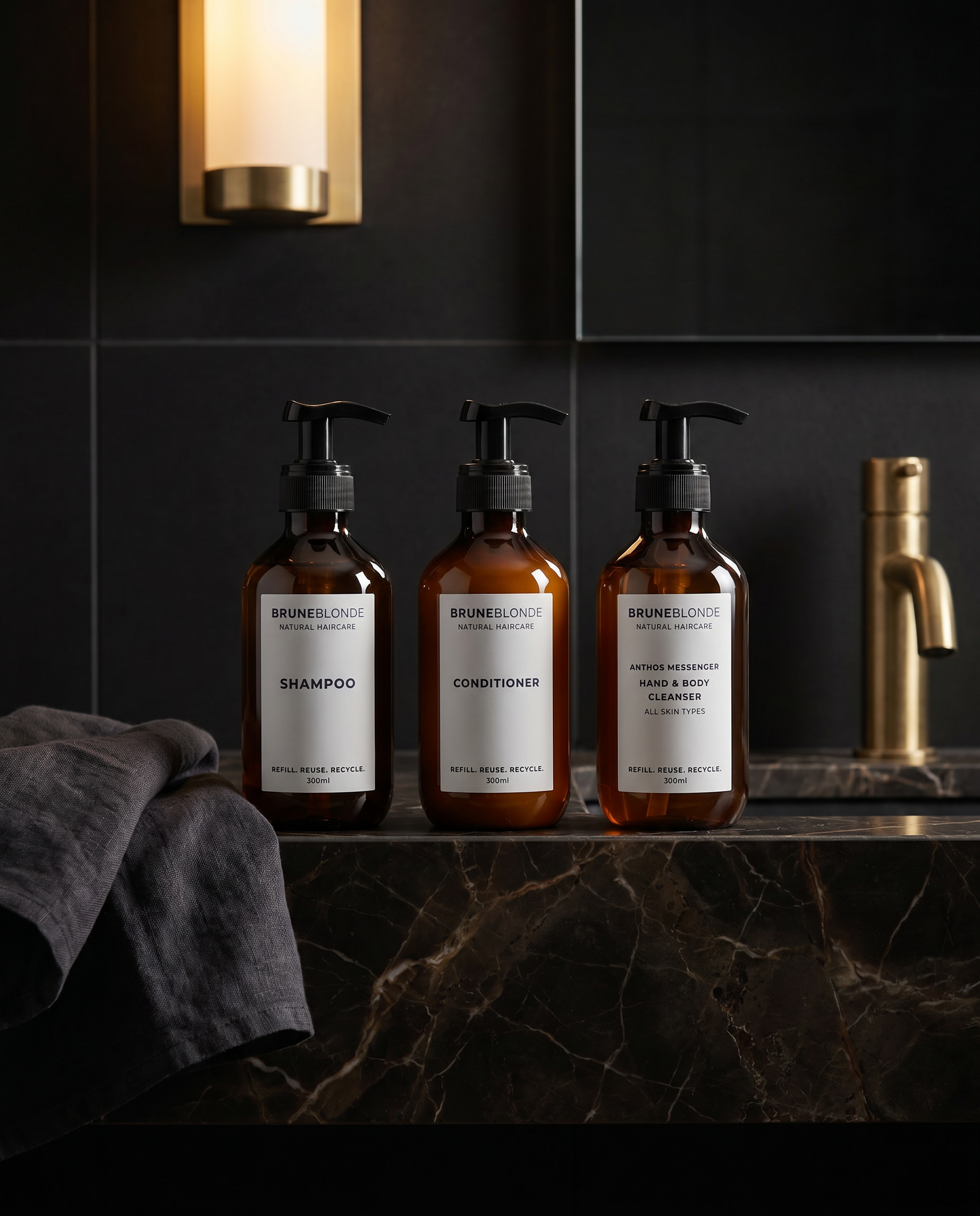 Bruneblonde Refillable Bottle Hand & Body Wash